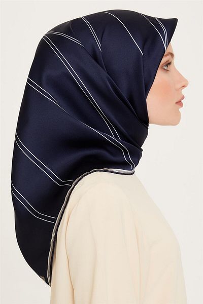 Armine Twill Pure Silk Scarf 9251D 50