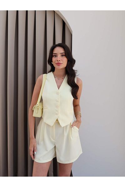 ESRAHELVACI Bermuda Shorts Vest Suit
