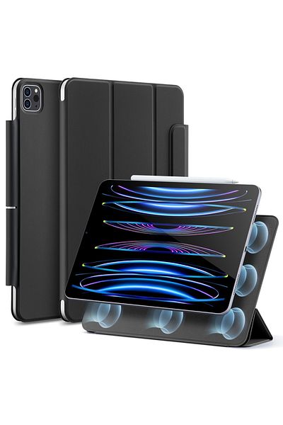 ESR Husă pentru iPad Pro 11 (2018 / 2020 / 2021 / 2022), tip carte, suport magnetic Rebound ESR - Negru
