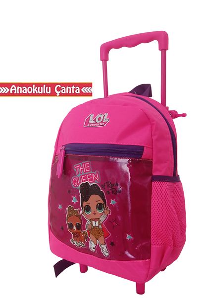 L.O.L. SURPRISE Kindergarten Bag with Rickshaw Girl's Bag 3-7 Years Old Nursery Kindergarten Bag