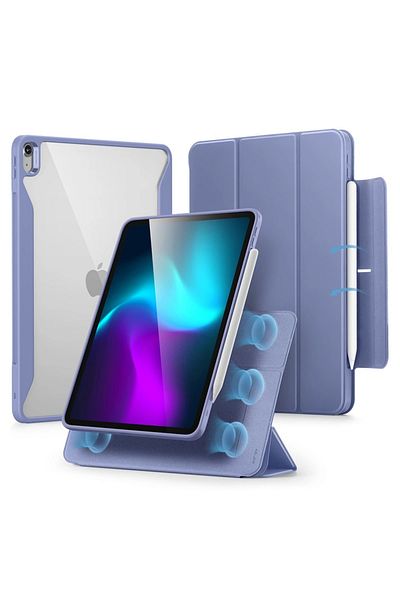 ESR Husă pentru iPad Air 13 / Air 13, tip carte, Rebound Hybrid ESR - Violet