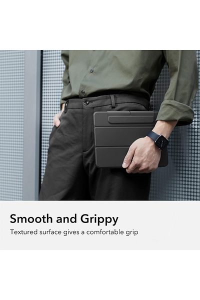 ESR Husă pentru iPad Air 13 (2024) / Air 13 (2025), tip carte, cu funda magnetică Rebound ESR - Gri
