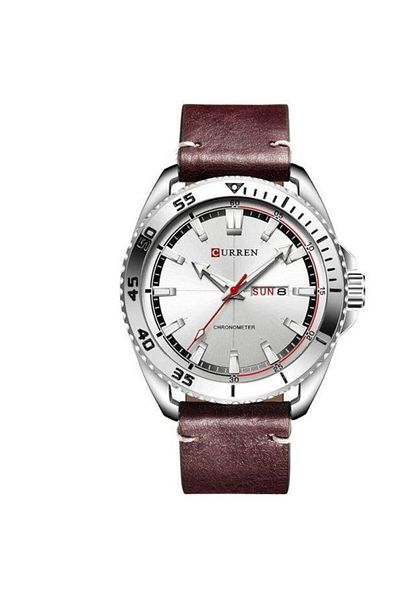 Curren Curren MudMaster men's watch brown, silver
