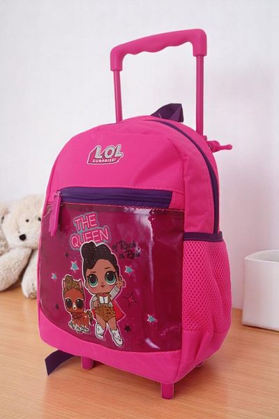 L.O.L. SURPRISE Kindergarten Bag with Rickshaw Girl's Bag 3-7 Years Old Nursery Kindergarten Bag