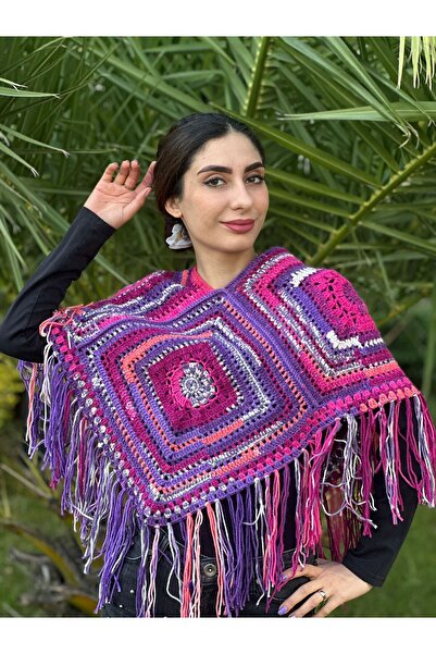 Gönülden Tasarım Ручна робота, з бахромою, жіночий палантин