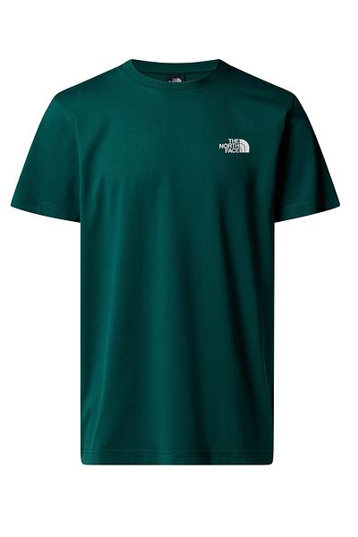 THE NORTH FACE M Ss Simple Dome Tee Men's Outdoor T-Shirt Green