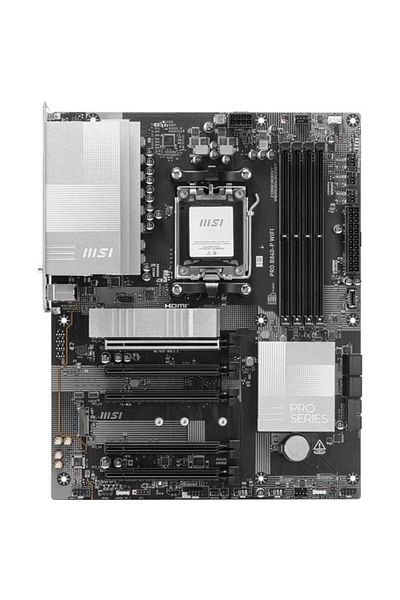 MSI Pro B840-P Wifi7 Ddr5 HDMI Usbc Pcie 4.0 Am5 Atx