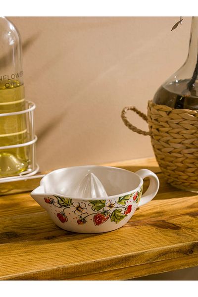 LC Waikiki Lcw Home Printed Ceramic Lemon Squeezer