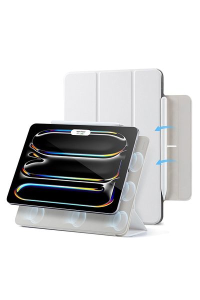 ESR Case for iPad Pro 13 (2024), Book type, Rebound Magnetic ESR - White