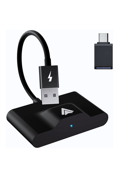 HASEPE Android Auto Wireless Modulator, Smart Usb Car Play, Automatic Reconnection, Usb