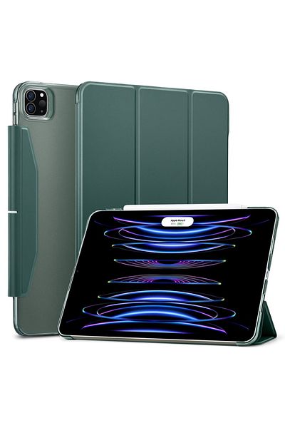 ESR Case for iPad Pro 11" 2021 / 2022, Book type, Ascend Trifold ESR - Dark Green