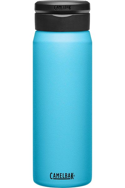 Camelbak - Insulated Stainless Steel Fit Cap Bottle 750ml, Nordic Blue, Plastic Stainless Steel