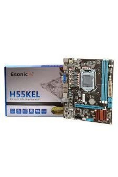 ESONIC H55Kel4 Ddr3 Pcie 16X V2.0 1156P Matx