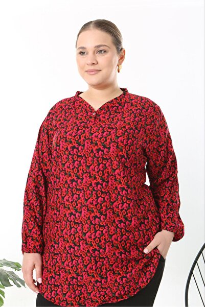 volkitolki Woven Viscose Cotton Fabric Relaxed Fit Tunic