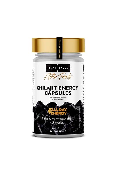 KAPİVA Kapiva Activ Foods Shilajit Energy Capsules 60
