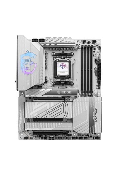 MSI Mpg X870E Edge Ti Wifi Am5 Ddr5 8400Mhz(Oc) Usb4 4X M.2 HDMI 5g Lan Wifi 7 Rgb Atx