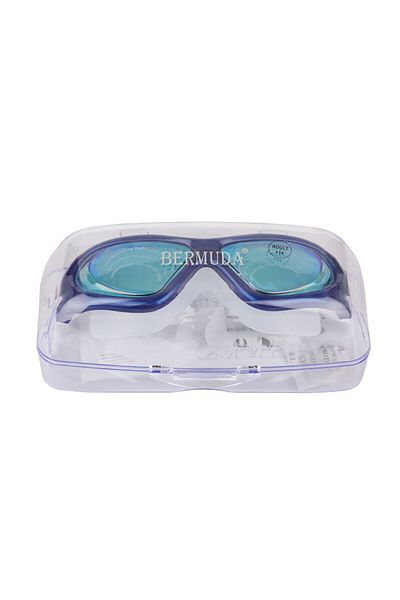 NillyToys Kzld-Af2800 Bermuda Mirrored Surf Swimming Goggles Icb12