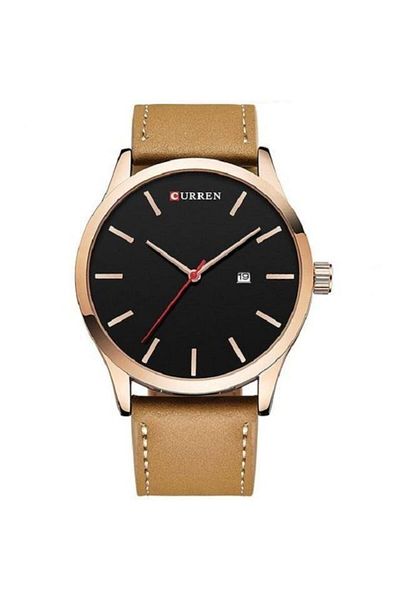 Curren Men's Watch Jump Brown