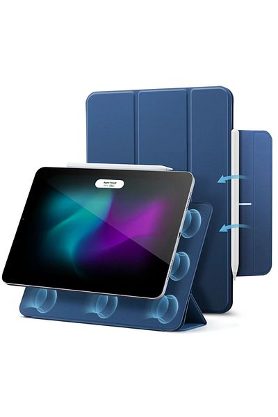 ESR Case for iPad Pro 12.9 2020/2021/2022 / Air 13 2024 / Air 13 2025, Book type, Magnetic ESR - Blue