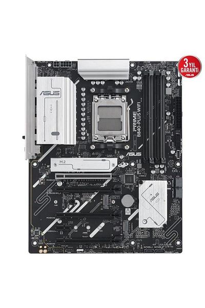 ASUS Prime B840-Plus Wifi-6E Ddr5 Hdmi-Dp Pcie 4.0 Am5 Atx
