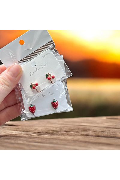 alpikom 2 Pcs Ear Plugs for Children Without Holes Clip-On Earrings Plug-In Practical Children's Earrings