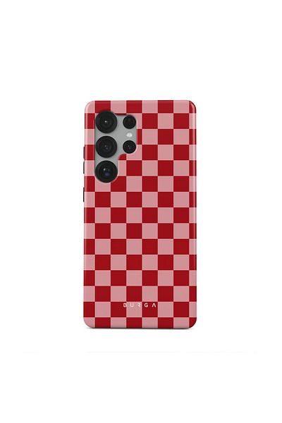 BURGA Phone Case Galaxy S25ultra Hybrid 2 Layer Hard Shell Silicone Protective, Scratch Resistant