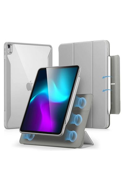 ESR Husă pentru iPad Air 13 / Air 13, tip carte, Rebound Hybrid ESR - Gri