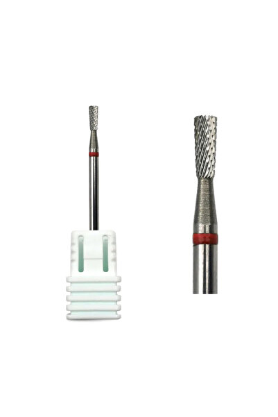 hytoos رؤوس مثقاب أظافر من الكربيد مقاس 3/32 بوصة (قطع على شكل حرف F) لتنظيف ...