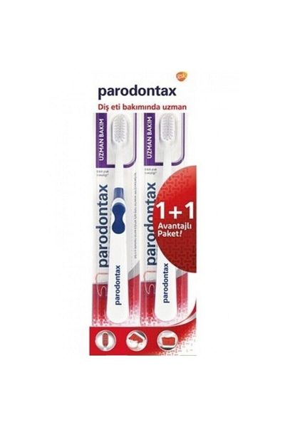 prestij sanal market Toothbrush Expert Care Soft 1+1 (4 Pieces)