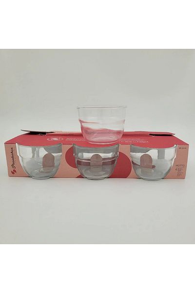 Paşabahçe Motto Glass 200 Cc 6 Bowl 43713 Orjin. Boxed