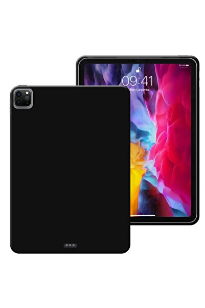 Tekamo Apple iPad Pro 12,9 inç 6. Nesil Uyumlu A2436 , A2437 , A2764 Rubber Yıkanabilir Silikon Kılıf