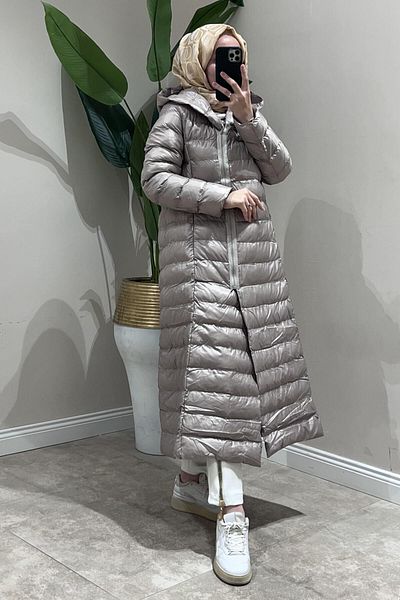 Invee Invee Quilted Filling Inflatable Coat