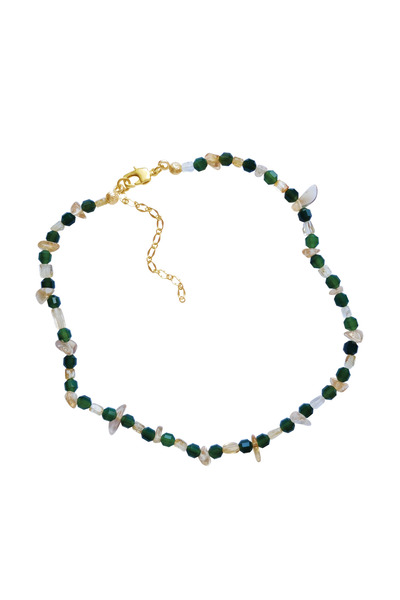 CAL'S Agate and Citrine Natural Stone Pendant