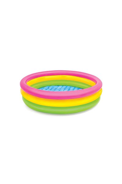 NillyToys IH57412 حوض سباحة غروب الشمس بثلاثة حلقات 114x25 سم - انتكس