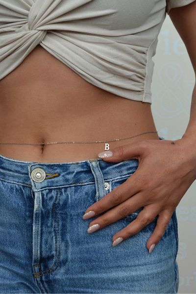 Sacce Scarves&Accessories Customizable Letter Chain - Waist Chain and Necklace