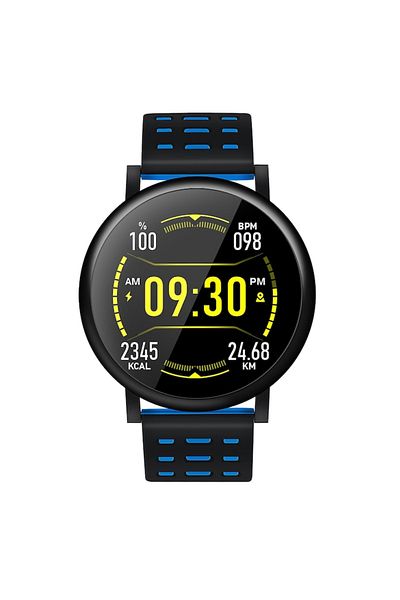 Ziani Smartwatch S634 with Bluetooth, heart rate monitoring, blood pressure, fitness functions, notificati