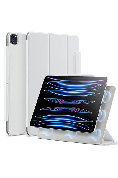 ESR Husă pentru iPad Pro 11 (2018 / 2020 / 2021 / 2022), tip carte, suport magnetic Rebound ESR - Alb