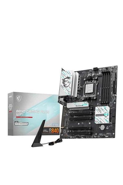 MSI B840 Gaming Plus Wifi7 Ddr5 HDMI Usbc Pcie 4.0 Am5 Atx