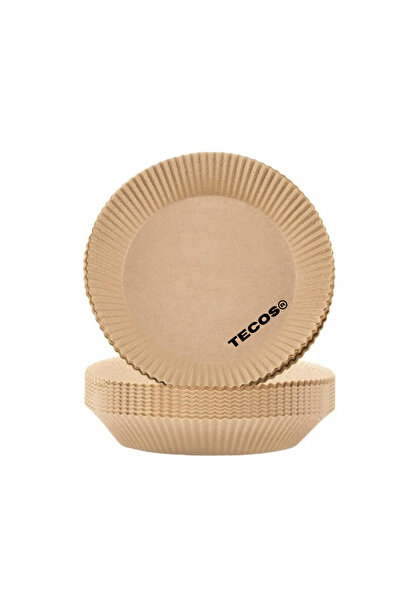 TECOS Set of 4x25 disposable baking paper for Air Fryer, Tecos®, 16 cm, fryer...