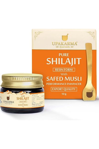 Upakarma Shilajit with Safed Musli Resin 10g