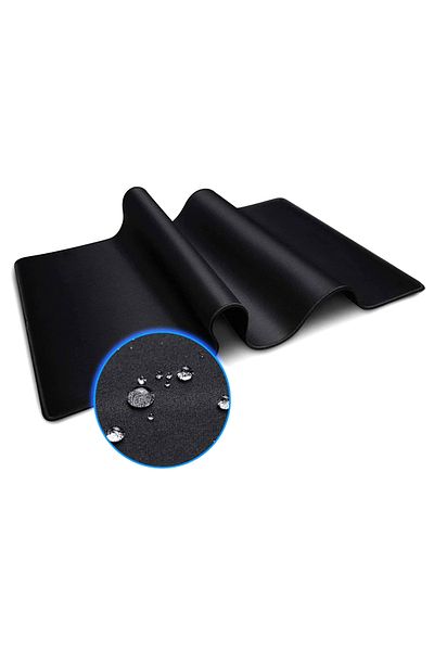 OEM Protectie de birou pentru tastatura si mouse, model spatiu, 80x30 cm, baza cauciucata, multicolor