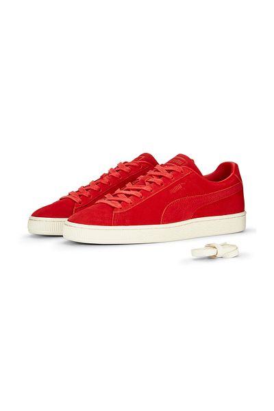 Puma Mens Suede Classic 75Y Sneakers - Red
