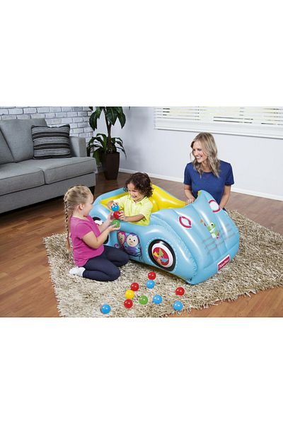 BESTWAY Fisher-Price™ 47" x 31" x 20"/1.19m x 79cm x 51cm Race Car Ball Pit