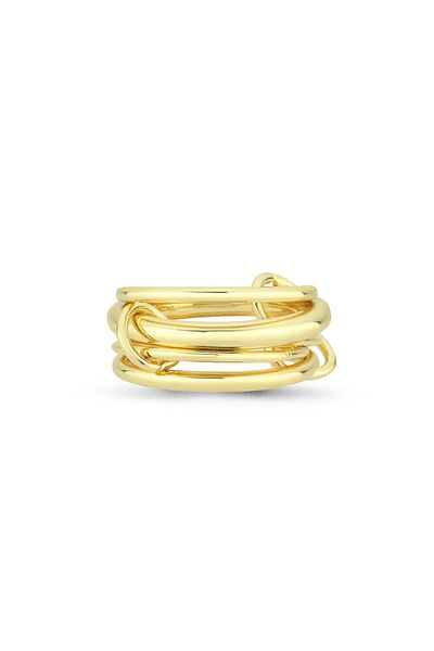 CHARMLUCKY Steel 5 Link Ring