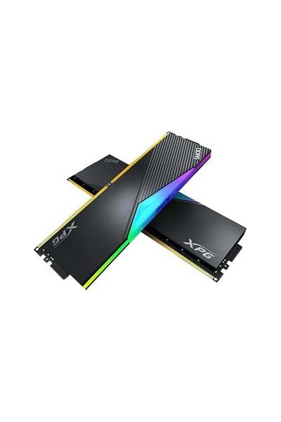 XPG 64Gb (2X 32Gb) Ddr5 6400Mhz Cl32 Rgb Dual Scarce Pc Ram Lancer Ax5U6400C3232G-Dclarbk