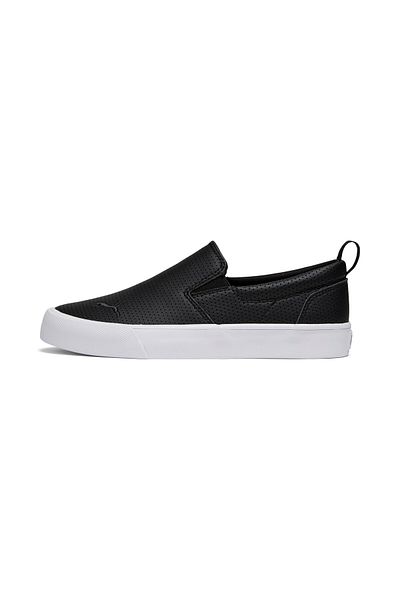 Puma Womens Bari Slip On Comfort Perf Sneakers - Black