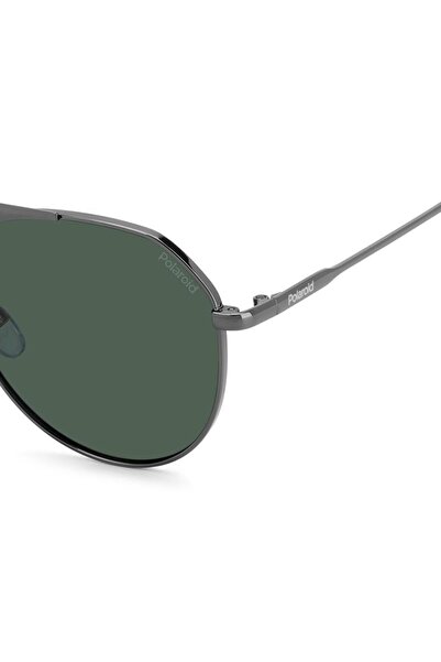 Polaroid Men's Sunglasses Pld 6211/s/x Kj1/uc, Grey, Aviator, 57 Mm