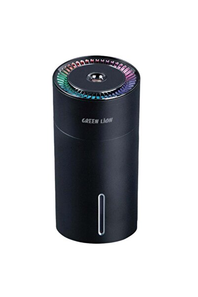 Green Lion مرطب هواء برذاذ مع زجاجة سعة 260 مل، بطارية 1200 مللي أمبير، وضعان للرذاذ، أضواء RGB