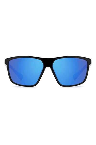 Polaroid Men's Sunglasses PLD 7044/S OY4/5X, Black, Rectangular, 60 mm