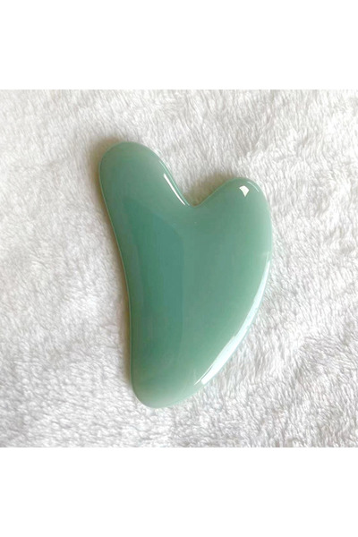Choice light green 1PC Resin Gua Sha Massage Board Facial Skincare Guasha Tools Face Massager Scrapers for